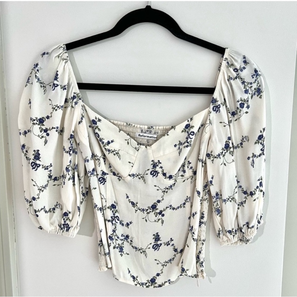 Reformation Lua Printed Top - image 3